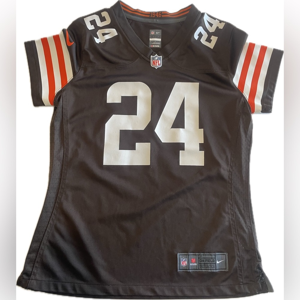 Nike NFL On Field Nick Chubb #24 Cleveland Browns Jersey –Medium - Picture 3 of 15